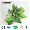 venda por atacado artificial green grapes leaf for home decoration